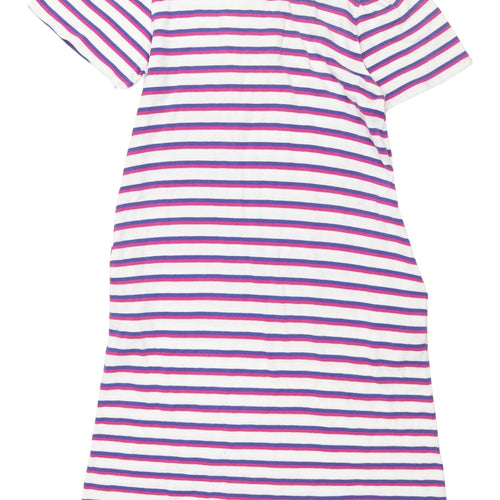 Parigi Women’s Multicoloured Striped T-Shirt Dress S