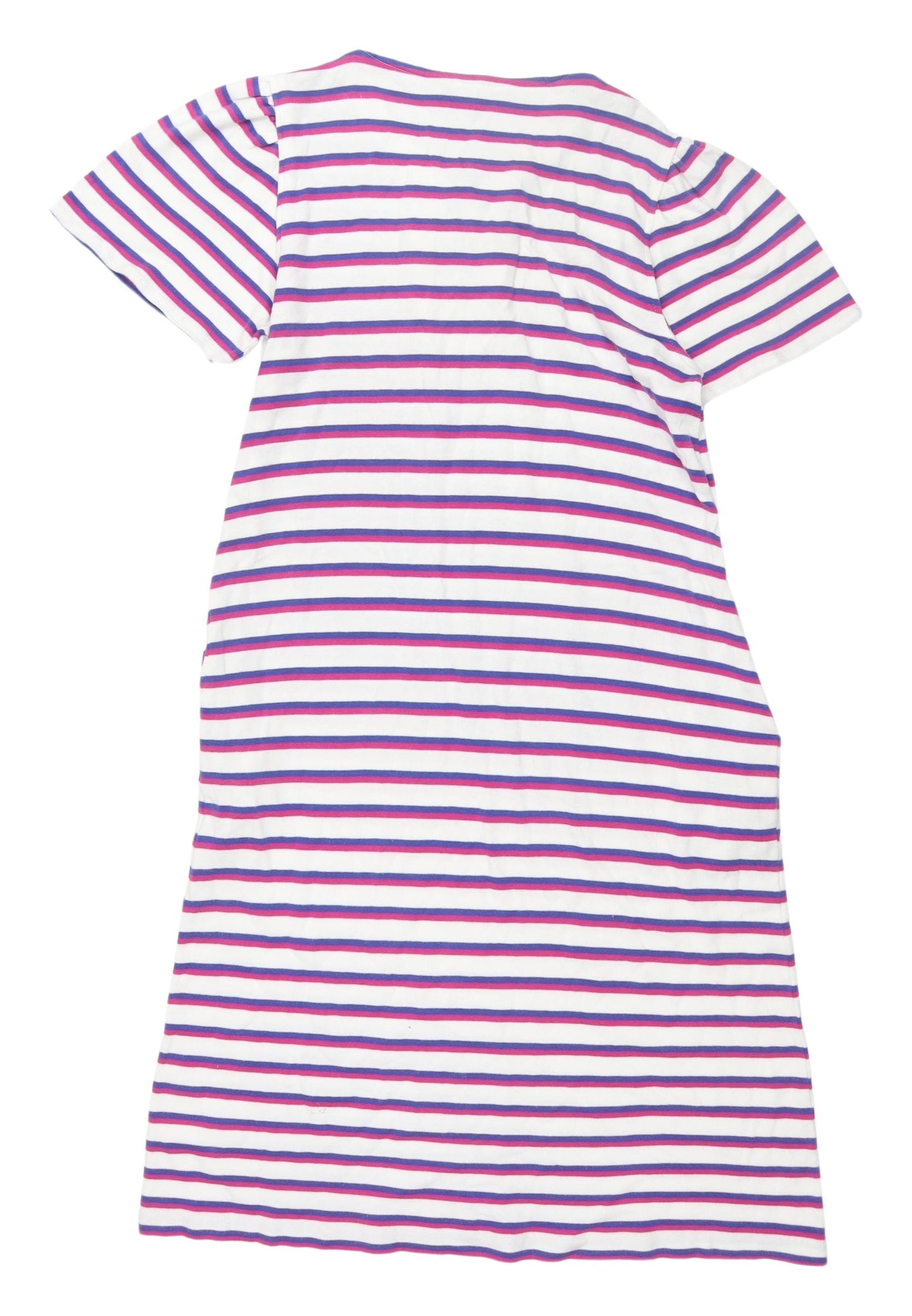 Parigi Women’s Multicoloured Striped T-Shirt Dress S