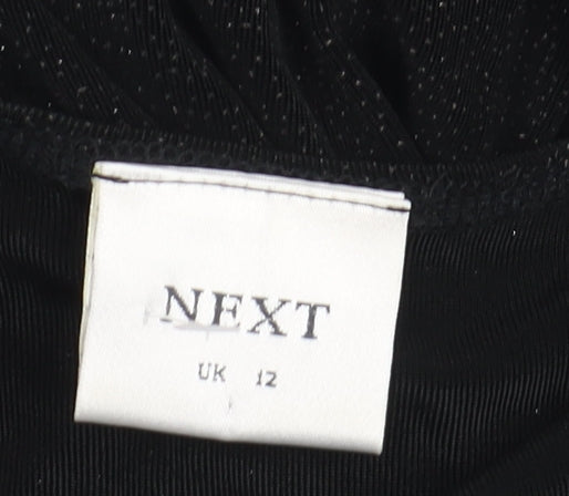 Next Women's Black Tank Top, Size 12, Casual Basic