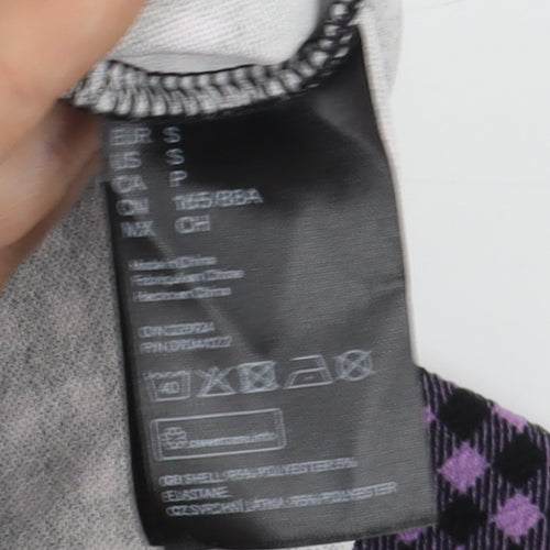 H&M Women’s Multicoloured Check Mini Slip Dress Size 8