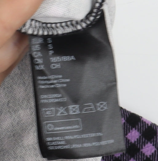H&M Women’s Multicoloured Check Mini Slip Dress Size 8