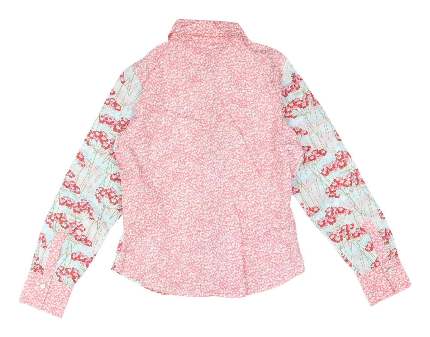 Avoca Women's Floral Button-Up Shirt, Multicoloured, Size 2