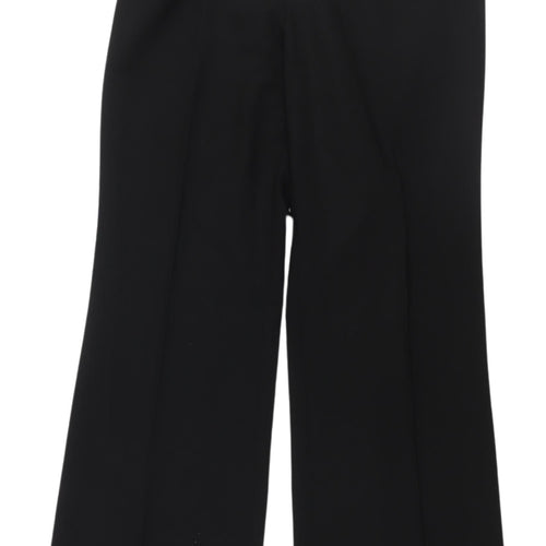 Dorothy Perkins Women's Black Wide-Leg Dress Pants Size 12