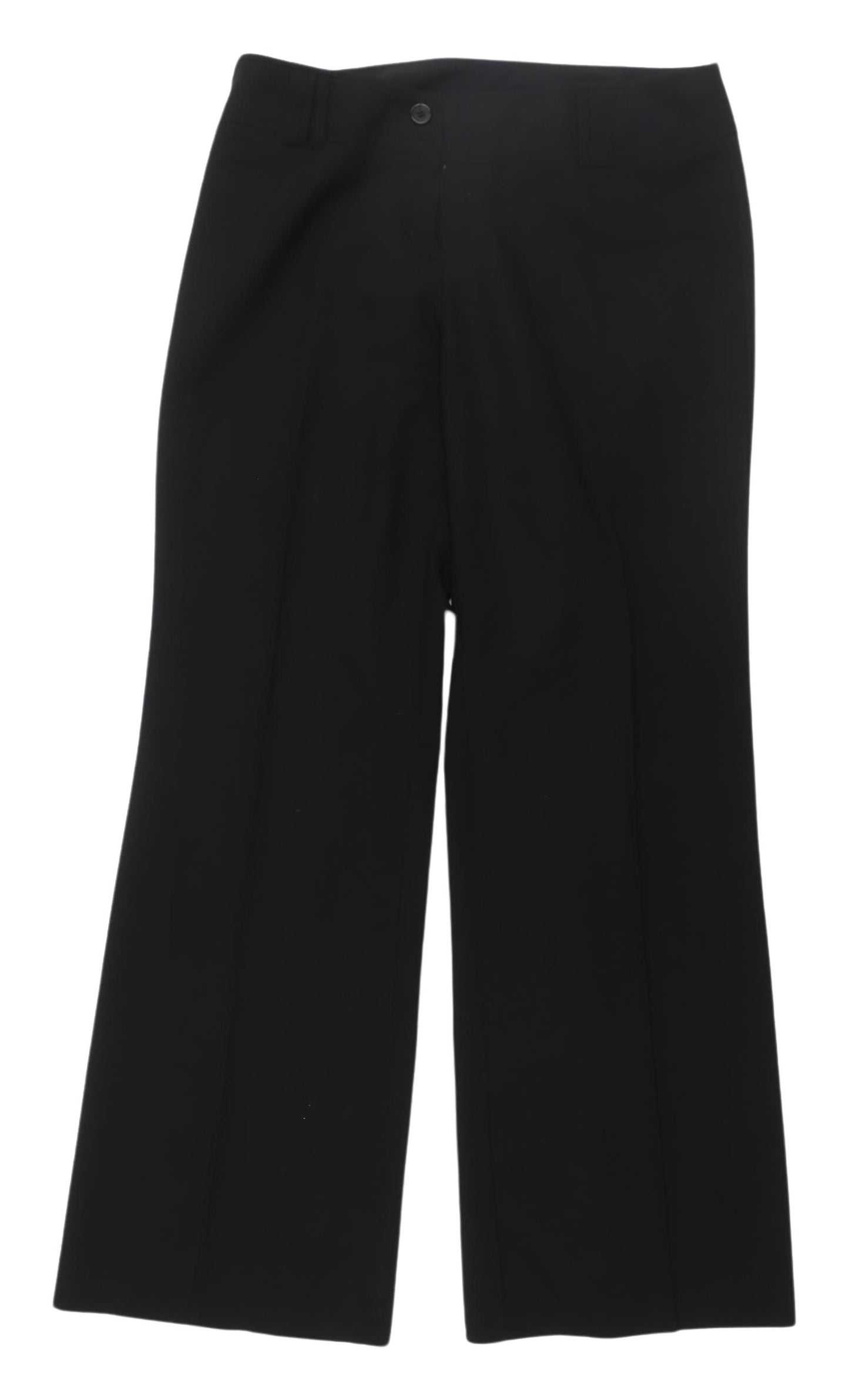 Dorothy Perkins Women's Black Wide-Leg Dress Pants Size 12