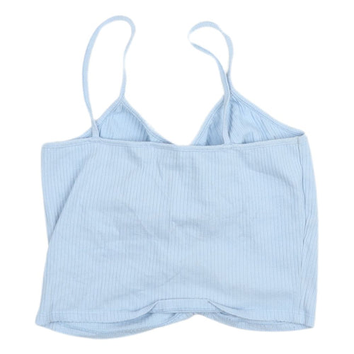 ASOS DESIGN Women's Blue Camisole Tank Top Size 10