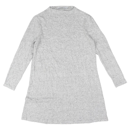 Only Women's Grey Shift Dress Large - Casual Elegance