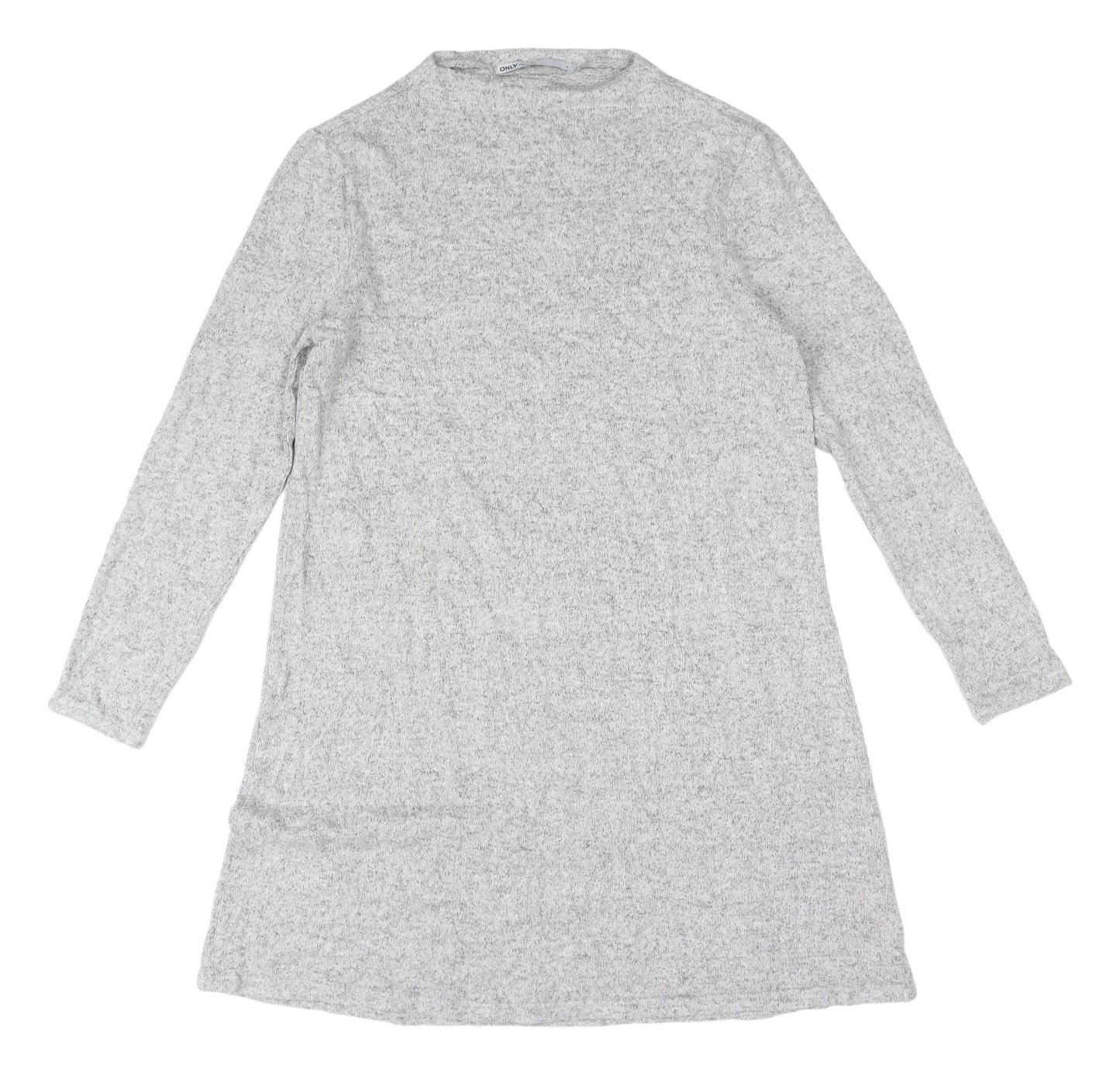 Only Women's Grey Shift Dress Large - Casual Elegance