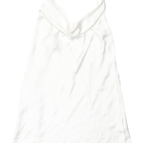 Motel Women's White Slip Dress Medium
