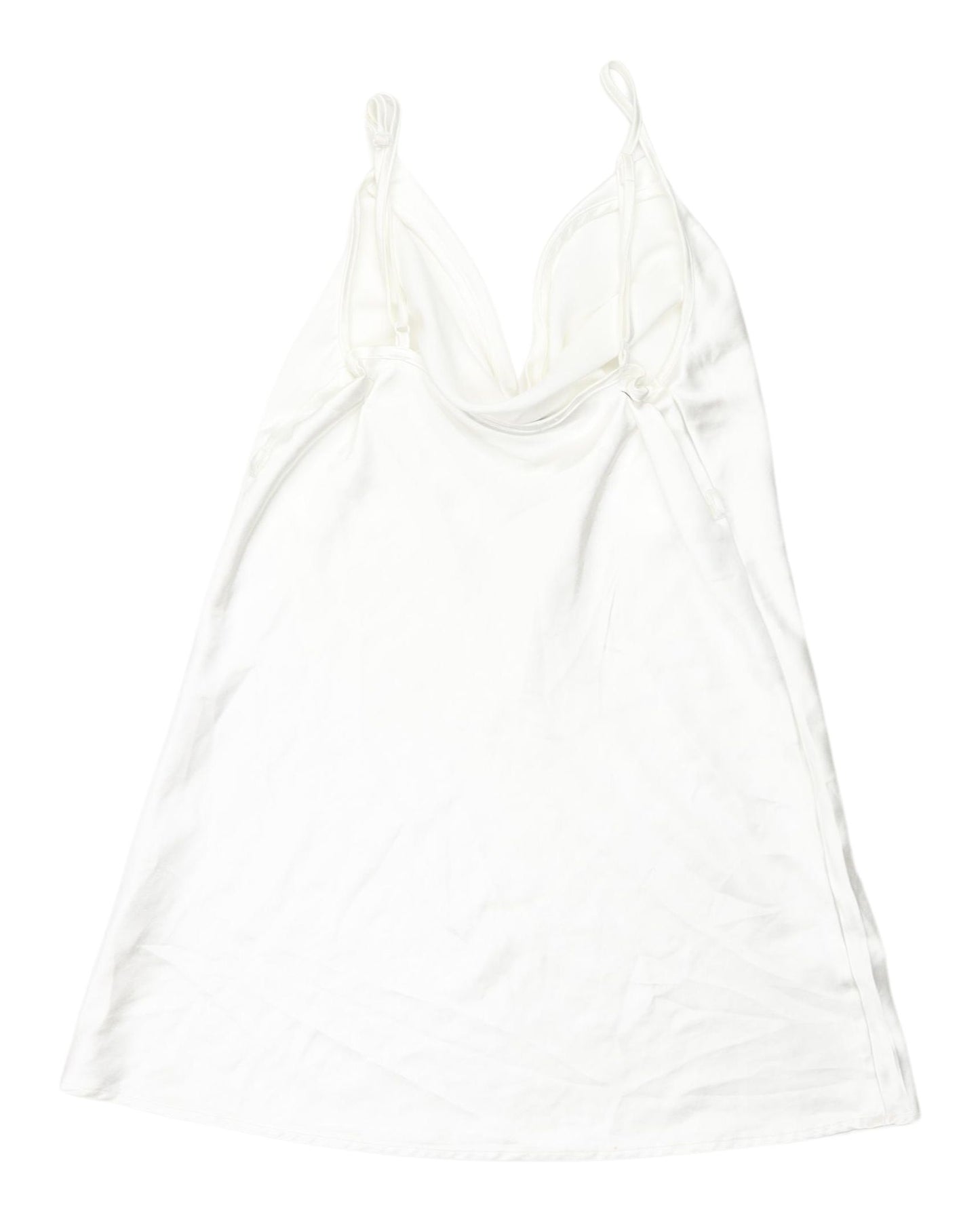 Motel Women's White Slip Dress Medium