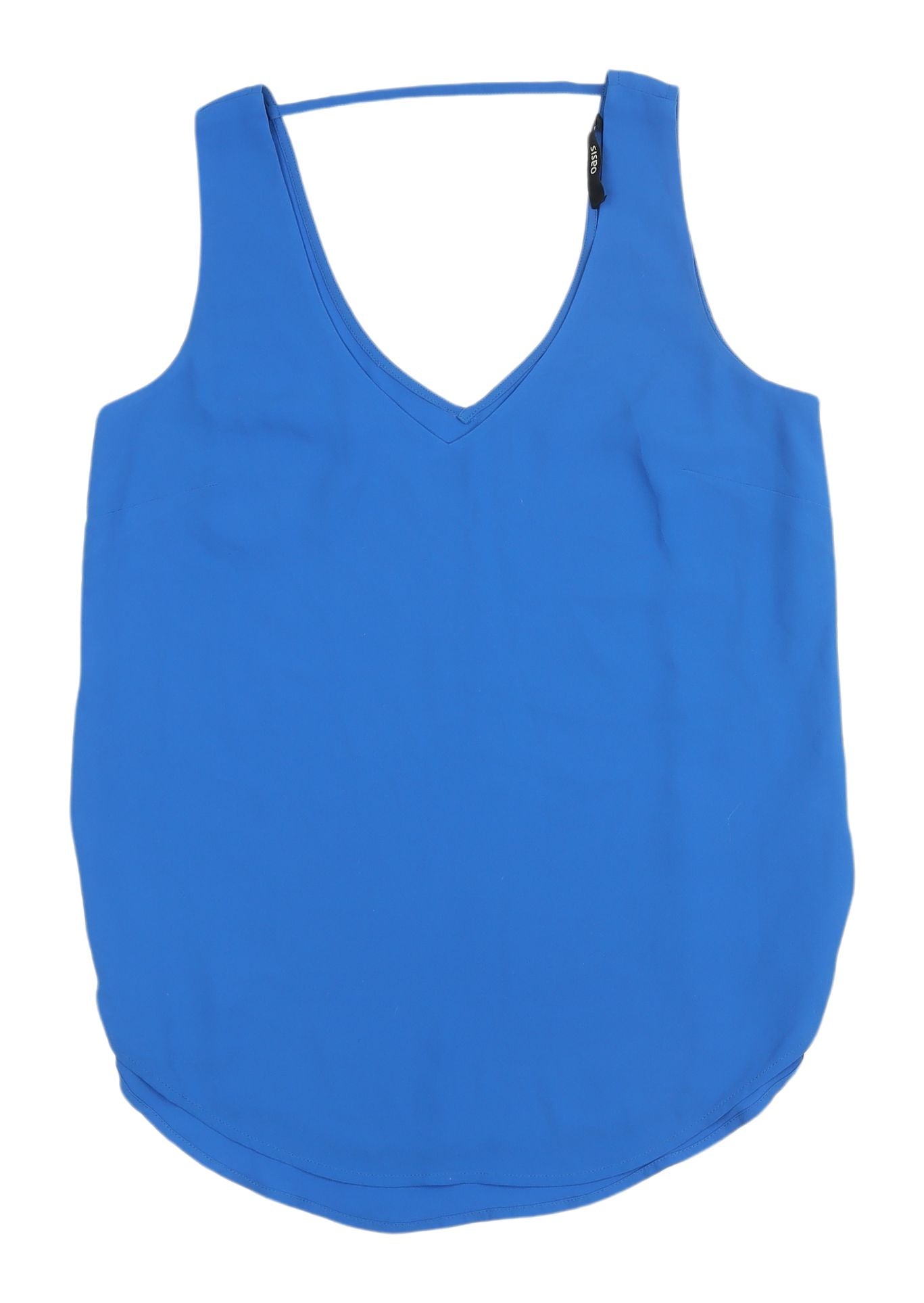 Oasis Women's Blue V-Neck Tank Top Size 10