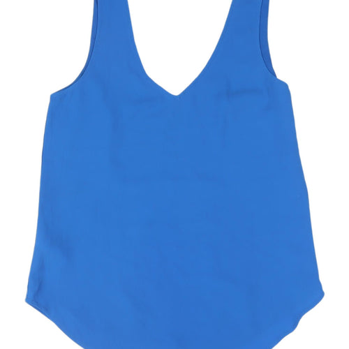 Oasis Women's Blue V-Neck Tank Top Size 10