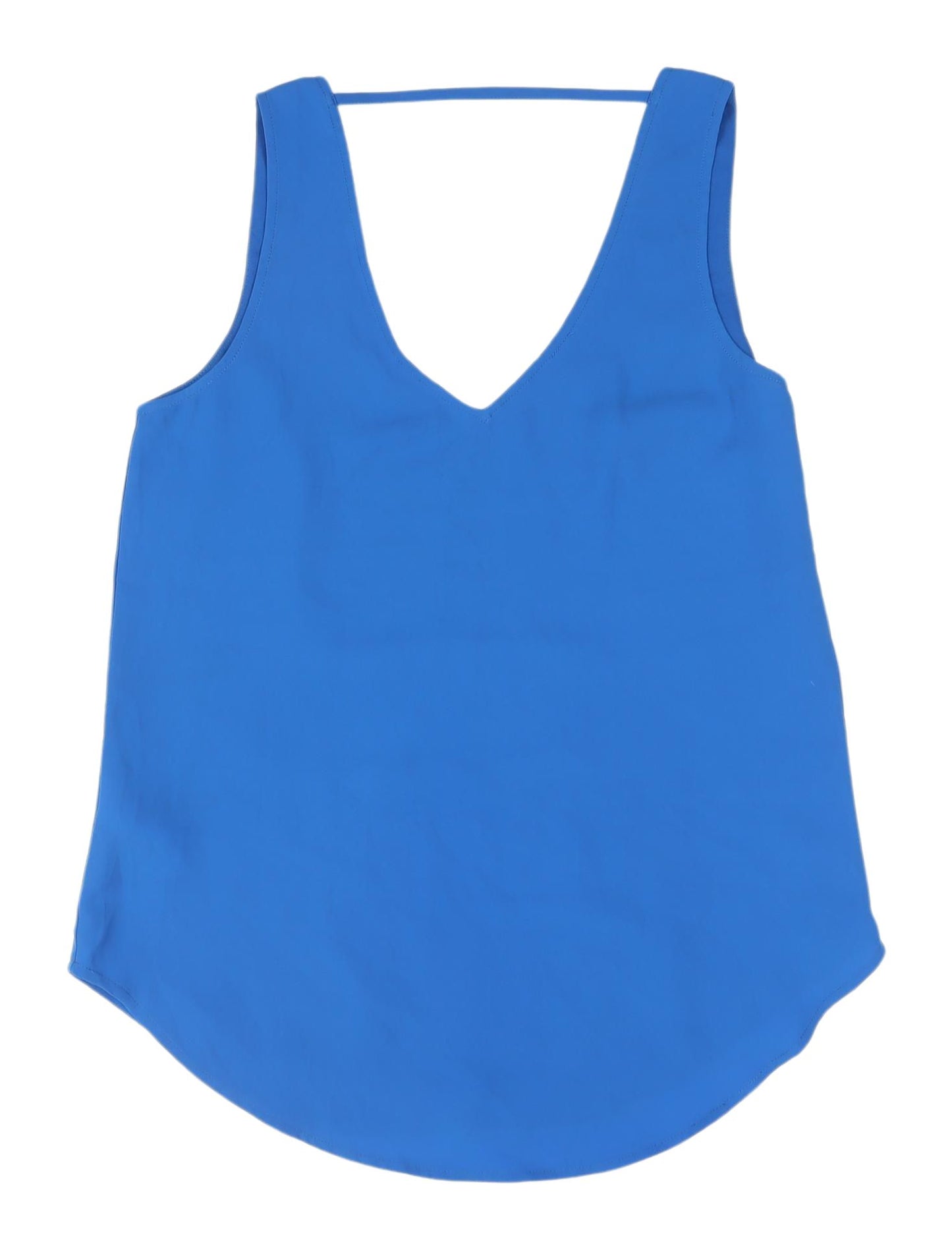 Oasis Women's Blue V-Neck Tank Top Size 10