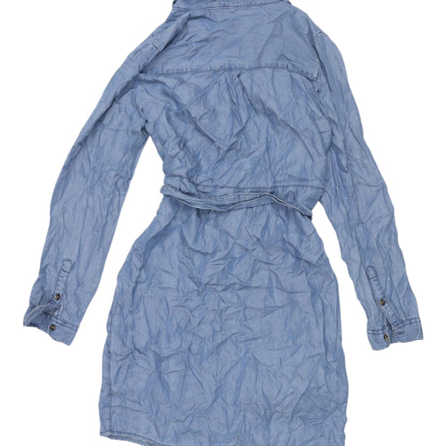 Esmara Women's Blue Shirt Dress, Size 6, New