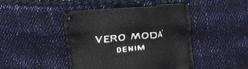 Vero Moda Women's Blue Skinny Jeans, Size UK 4, Stretch Denim