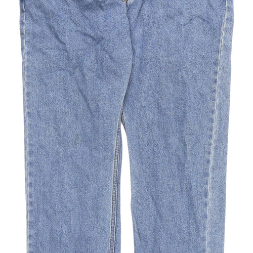 Marks & Spencer Men's Blue Straight-Leg Jeans