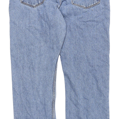 Marks & Spencer Men's Blue Straight-Leg Jeans