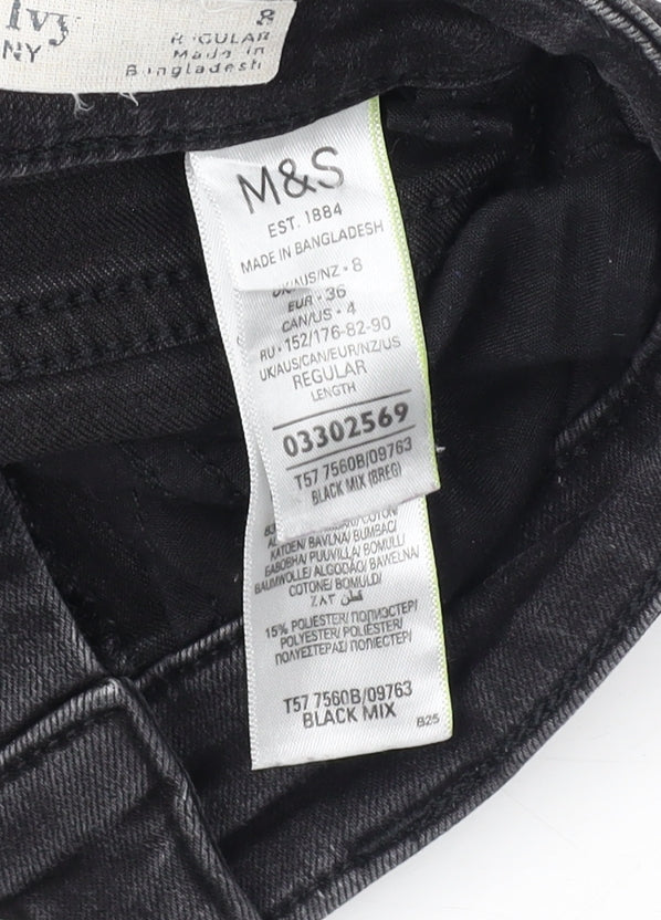 Marks and Spencer Women's Black Skinny Jeans Size 4