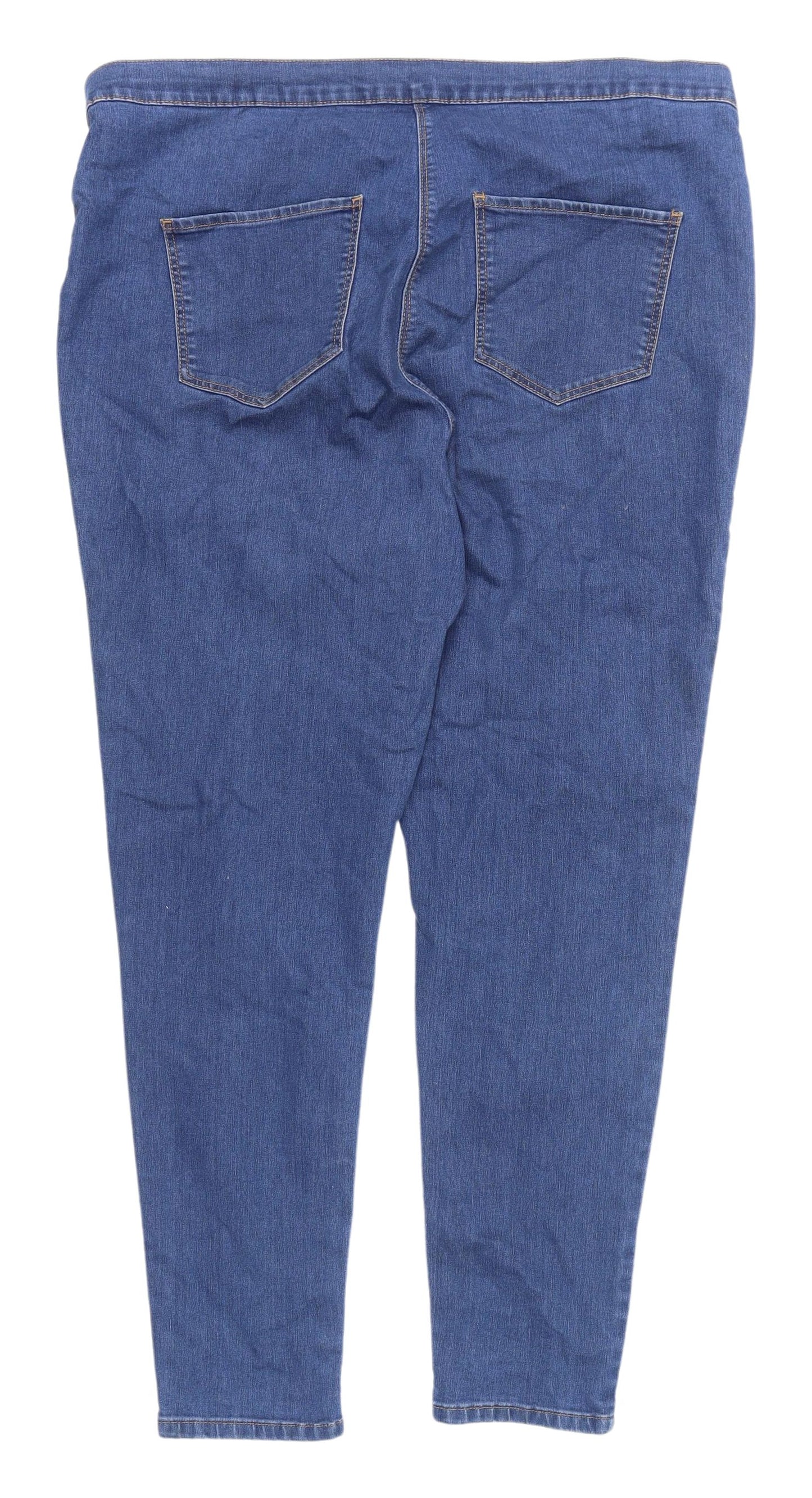 Nutmeg Women's Blue Jegging Jeans Size 20 Stretch Denim