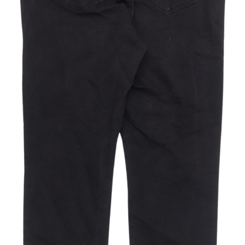 Dorothy Perkins Black Slim Straight Jeans Women's 14S