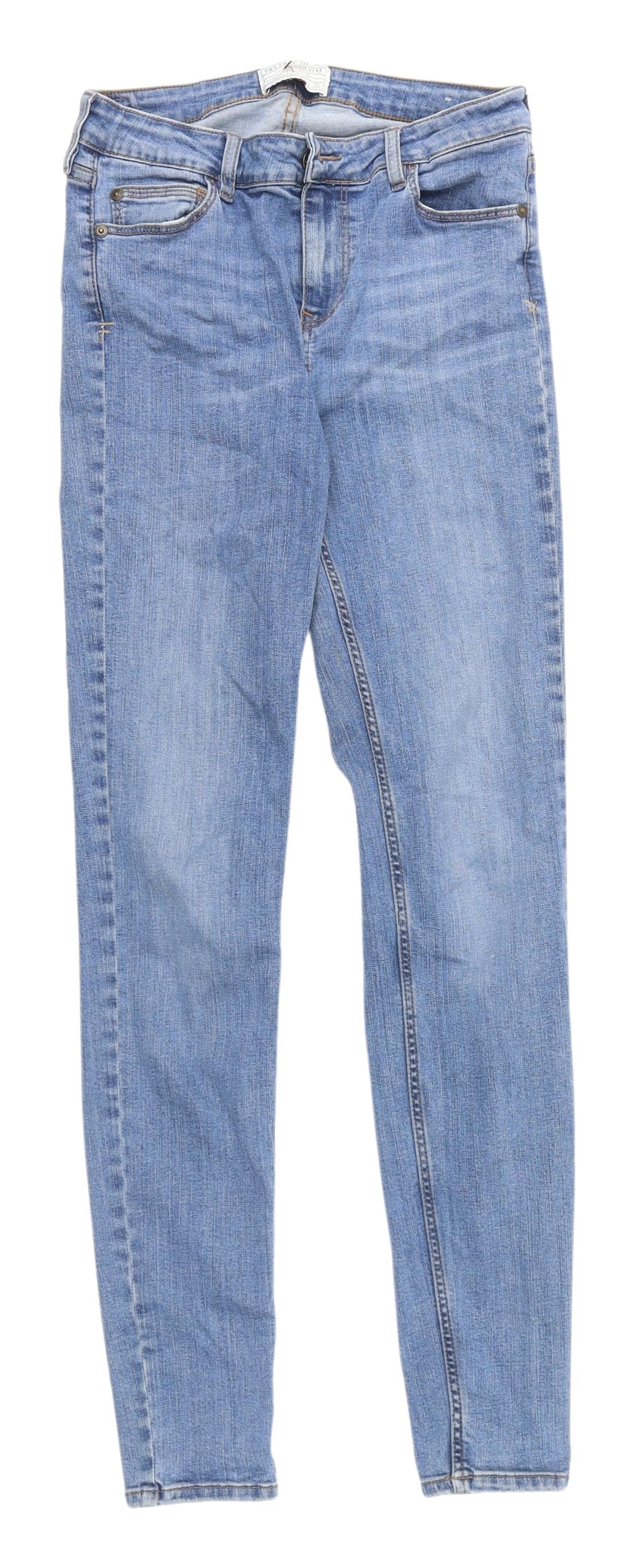 Fat Face Women's Blue Skinny Jeans Size 10R
