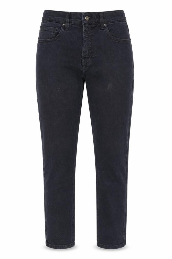Topshop Women's Black Straight Jeans Size 30 Slim Fit