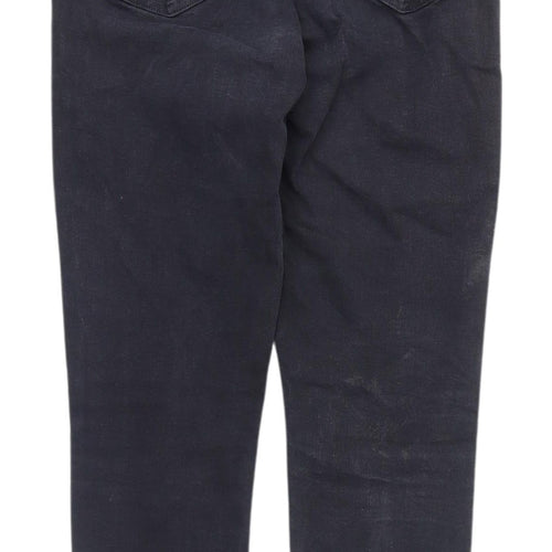 Topshop Women's Black Straight Jeans Size 30 Slim Fit