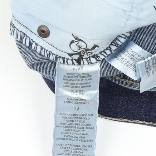 Calvin Klein Women's Blue Straight Leg Jeans