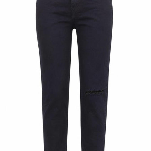 New Look Women's Black Skinny Jeans - Size S, Distressed Tall