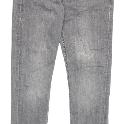 MNG Men's Grey Straight Jeans L
