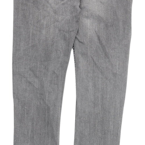 MNG Men's Grey Straight Jeans L