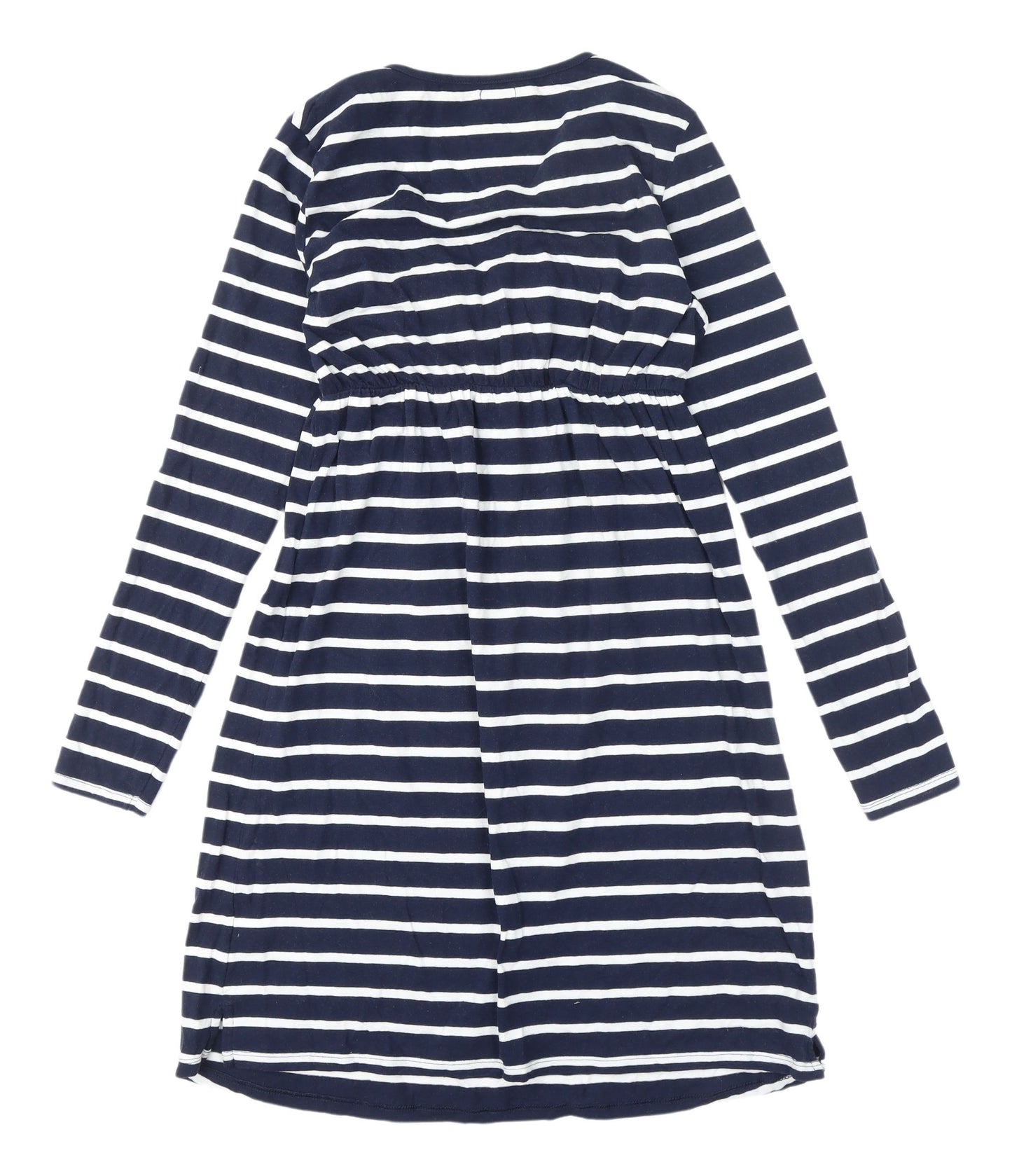 La Redoute Women’s Blue Striped Wrap Dress, Size 6