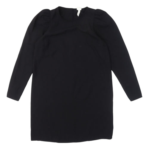 H&M Women's Black Long Sleeve Dress Size S