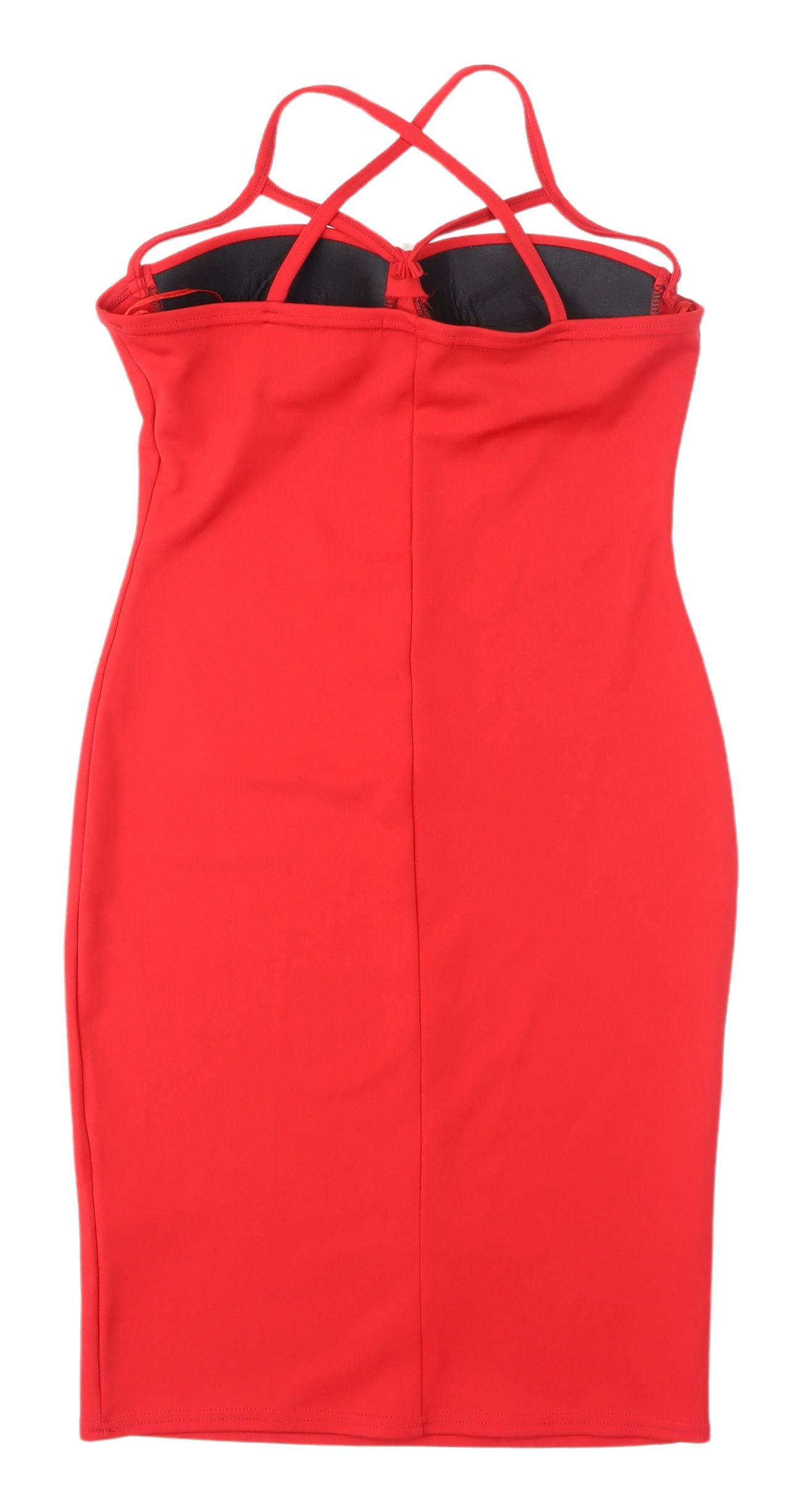 Quiz Women's Red Bodycon Dress Size 12
