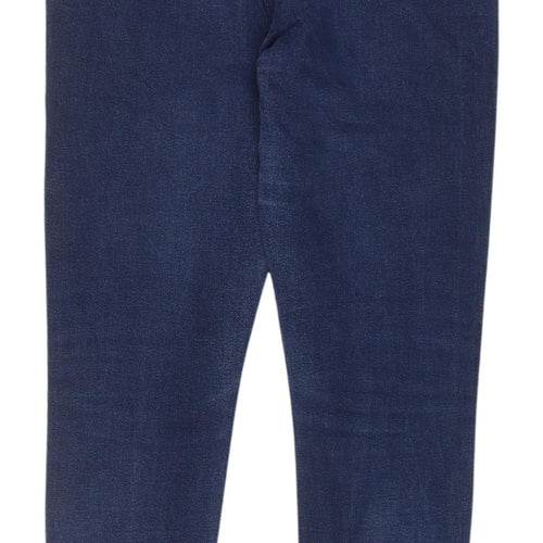 Marks & Spencer Women's Blue Skinny Jeans Size 14
