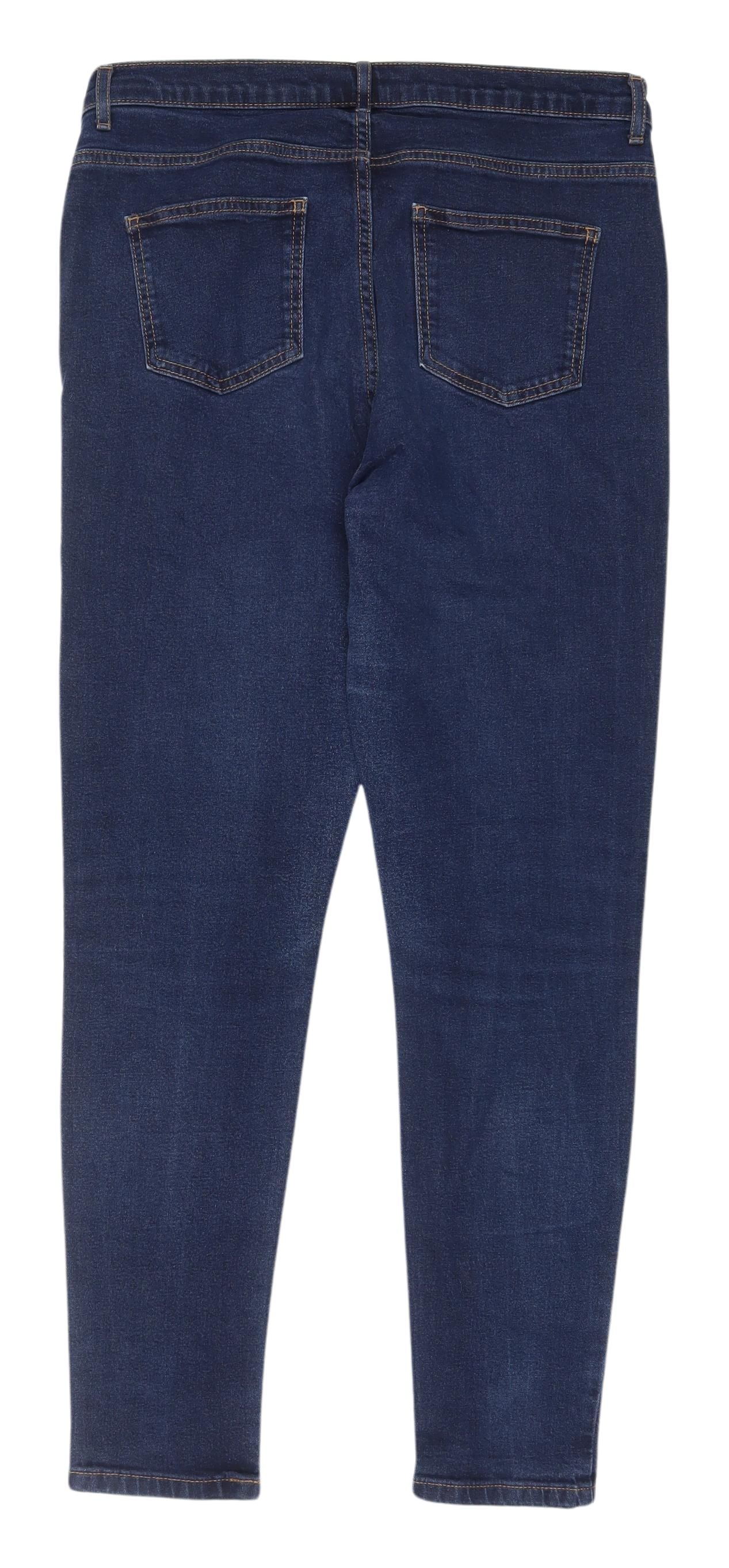 Marks & Spencer Women's Blue Skinny Jeans Size 14