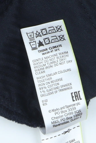 Marks and Spencer Men's Black XL Trousers