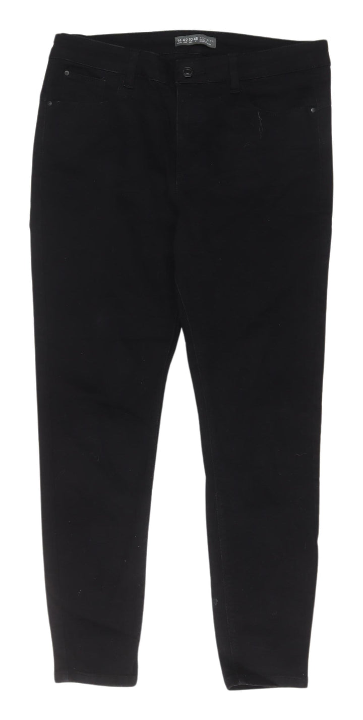 Denim Co Women's Black Skinny Jeans Size 14