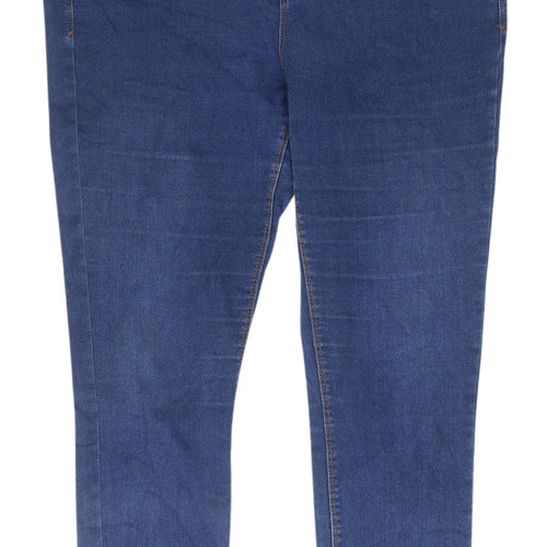 Dorothy Perkins Women's Blue Skinny Jeans Size 18