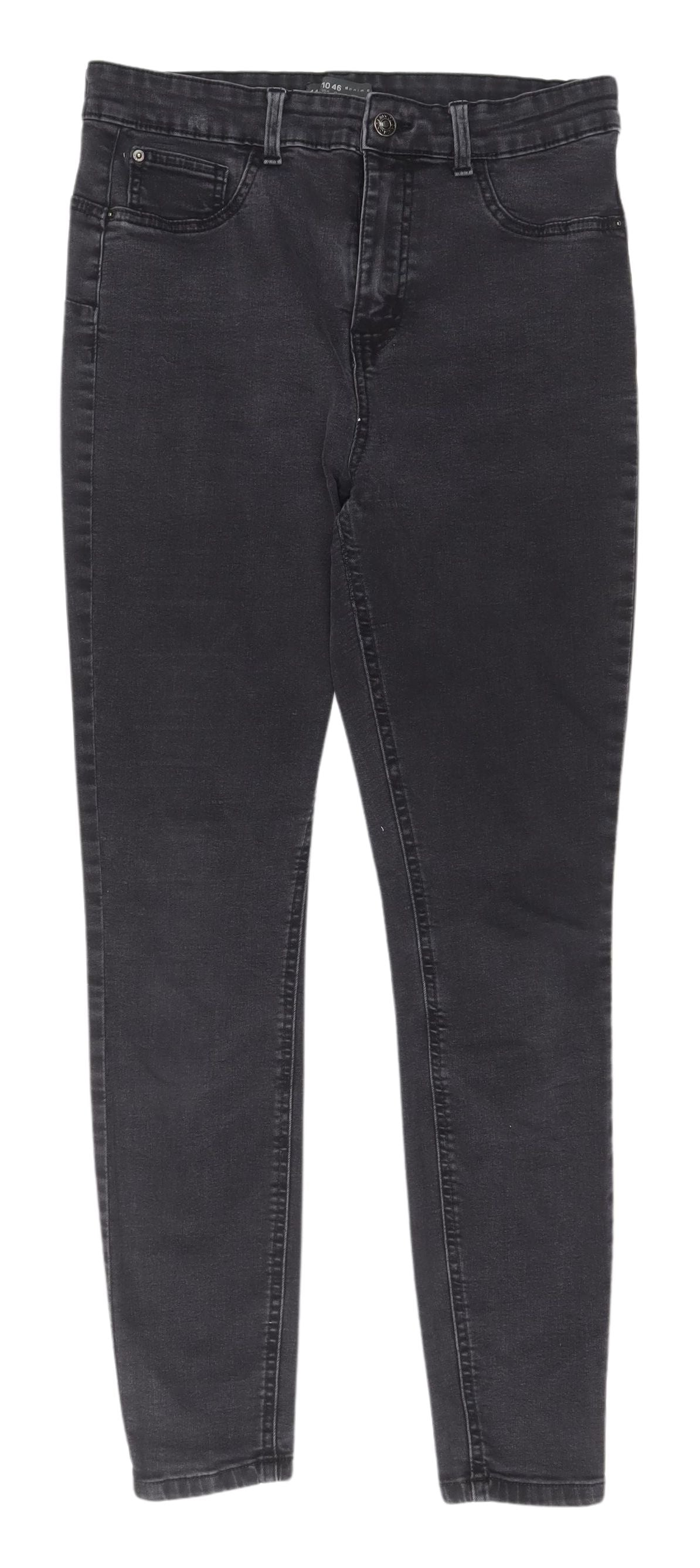 Primark Women Black Skinny Jeans Size 14 Slim Fit