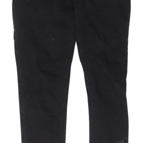Denim Co. Men's Black Skinny Jeans, Size M, 30 in Waist