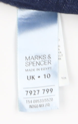 Marks and Spencer Women's Blue Denim Jeans Size 10