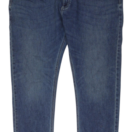 Marks and Spencer Men's Blue Slim Fit Jeans 42x31