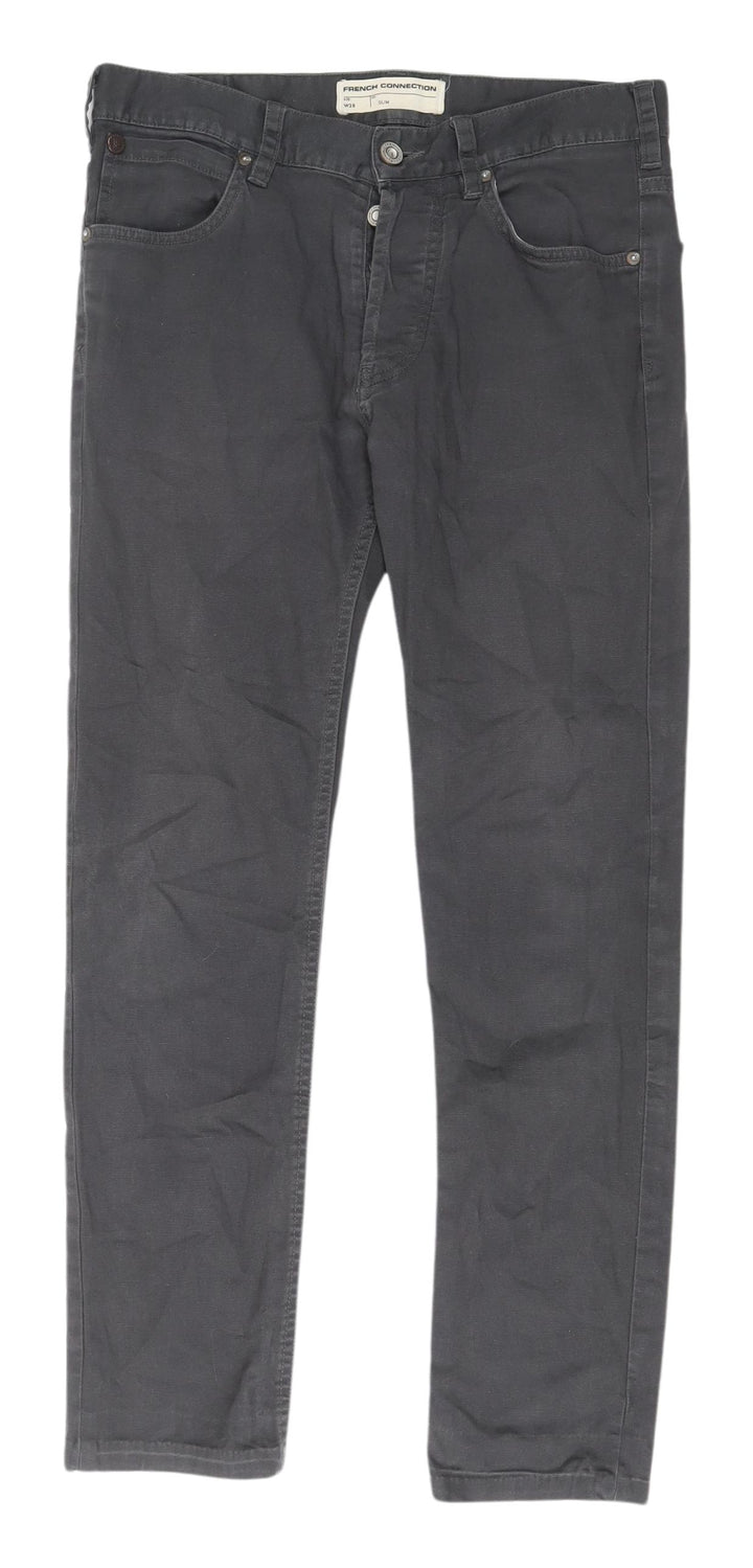 French Connection Grey Slim Jeans Men's Size 28