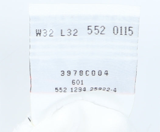 Levi's 501 Men's White Straight Jeans Size 32