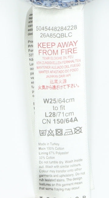 Women's Blue Boyfriend Distressed Jeans Size W25