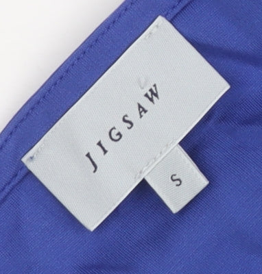 Jigsaw Women's Blue Sheath Dress, Size S, Knee Length