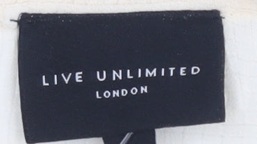 Live Unlimited London Ivory Plus Tunic Blouse - 26/28