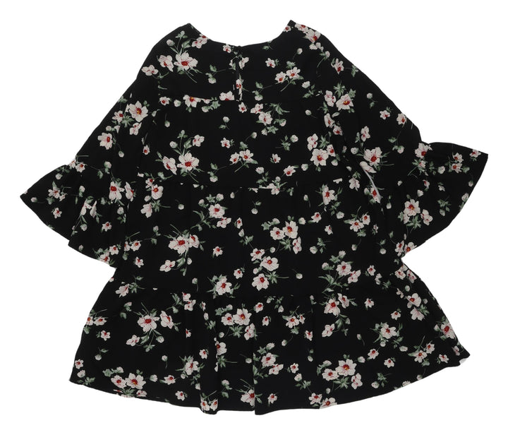 New Look Women's Black Floral Dress UK 10