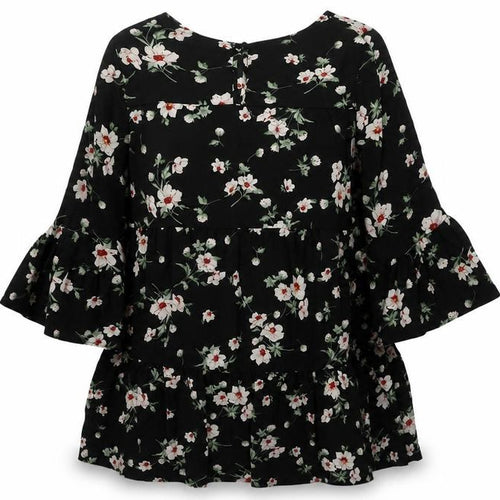 New Look Women's Black Floral Dress UK 10