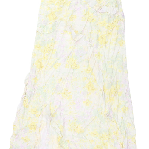 H&M Women's Floral Slip Dress, Multi, Size 12